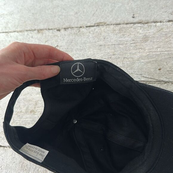 Vintage Mercedes Benz Rhinestone Official Mercedes One Size Hat - Picture 5 of 5